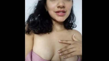 Desi Cute girl in Nighty showing her Hot Body