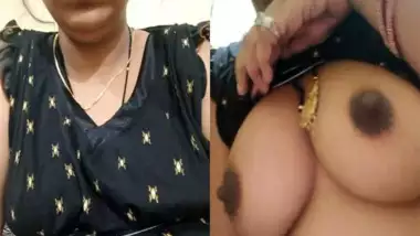 Mature desi pulls dress up to expose saggy tits in self made xxx video  indian tube porno