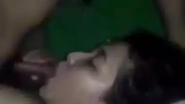 Nepali girl playing with my cum