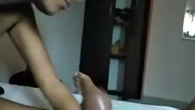 Desi Tamil Hot Gf Giving Blowjob to BF