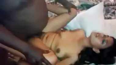 Petite young Indian wife cucks lucky hubby with BBC