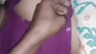 Desi Sleeping Wife Boobs Video Record By Hubby