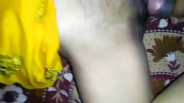 Dehati sexy unshaved slit drilled by her BOYFRIEND