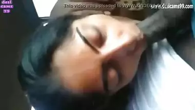 Beautiful Desi Wife Sucking Cock In Car