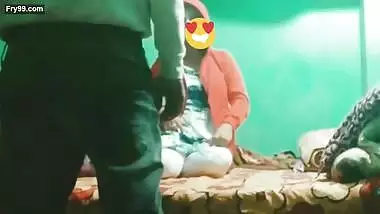 Desi Romantic and rough sex of Indian local Town couple at her friends home