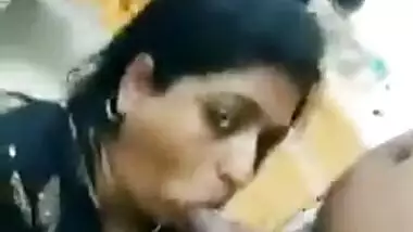 Tamil Girl Giving Nice Blowjob for Boyfriend