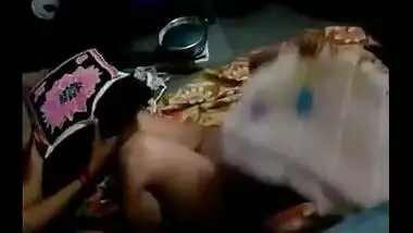 Sexy figure village bhabi hiding her face during sex session