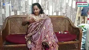 Big Boobs Indian Step Mom Gets Caught