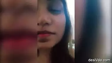 Vasugi nipples licked by her sex partner