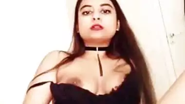 Indian plays with herself
