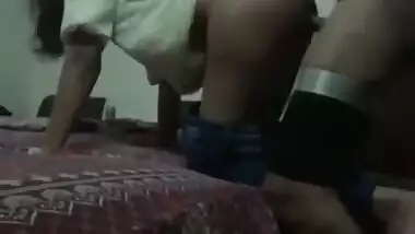 Desi girl doggy style fucking with lover