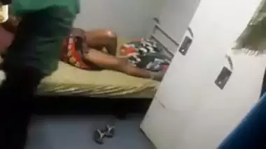 Maid pussy licking by house owner son sex MMS