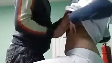 Horny Nurse Fucked by Patients in Clinic