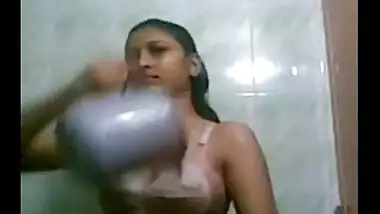 Desi big boobs sister bathing naked & dressing up