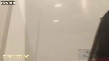 Dirty Telugu audio of hot Sangeeta’s second visit to mall’s washroom, this time for shaving her pussy