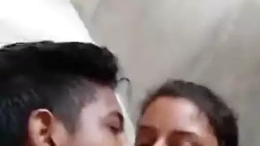 Indian whore gives sexual joy to boy just allowing him to kiss lips