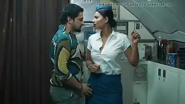 Horny Indian Air hostess Hard Fucking with Young Traveller