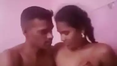 Perverted Desi couple has short oral XXX sex in front of the camera