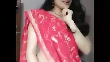 Hot punjabi housewife heena kumari curvy navel show.