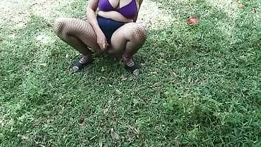 Risky Public Outdoor Xxx Fucking With Big Ass Aunt In Forest