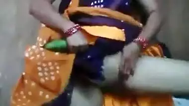 Desi Village Woman Masturbating With Cucumber