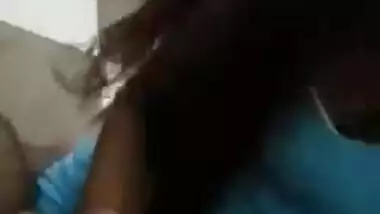 Desi NRI girlfriend engulfing dick of her boyfriend untill cumming