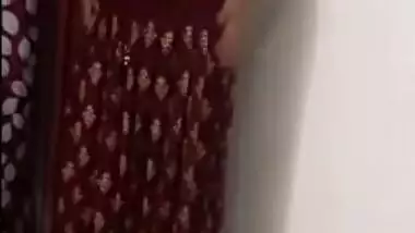 Desi bhabi show her beautiful ass selfie cam video
