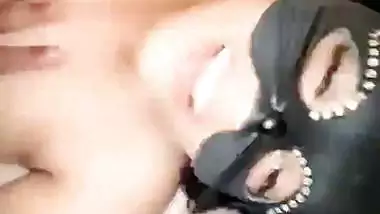 Desi masked girl fucked with audio