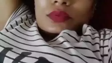 Desi sexy bhabi nice boobs on live