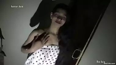Desi GF Fucked in Banlcony role play