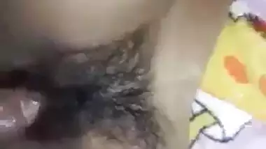 Hardcore Nepali sex MMS of a lady moaning while fucking