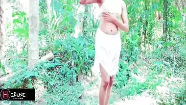 Hindi College Girl Squirts, Orgasm And Bathes Outdoors - Indian Hindi Sex , Outdoors In Public