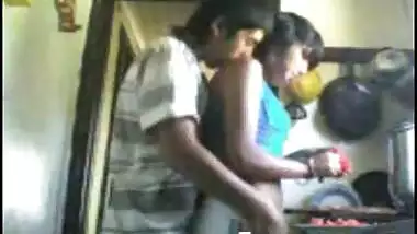 Indian Couple Having Nice Sex In Kitchen
