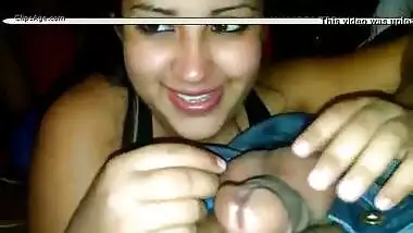 Awesome Indian Blowjob MMS Of Cute College Chick