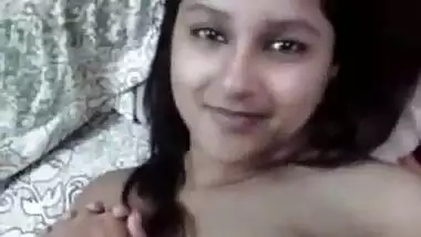 Chick jumped in bed to see how much Desi male wants XXX blowjob from Bhabhi