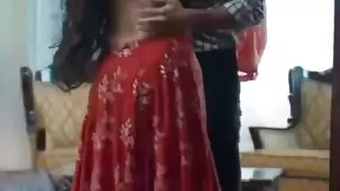 A young guy fucks a busty Tamilian milf in the Tamil sex