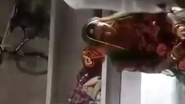 Mature bhabhi pussy fucking by money lender caught on cam