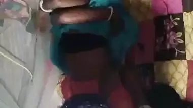 Top angle sex video of village wife with husband