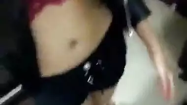 Sexy Indian girl showing her body for the first time