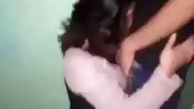 Desi Girl Doing Blowjob During College Gangbang