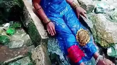 Sexy Tamil Bhabi Nipples Visible though dress