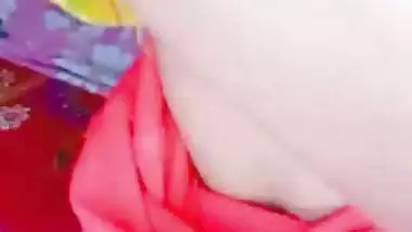 Wet pussy GF masturbating during video call sex