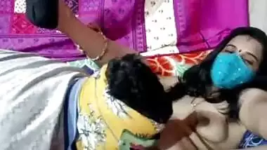 Busty indian wife takes her boss to home