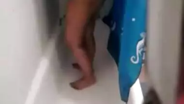 Paki wife nude bathing and self masturbating with shampoo bottle