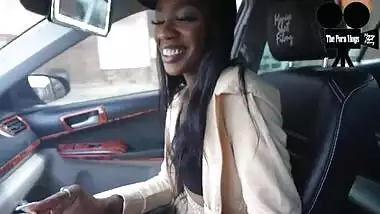 Ebony Babe Sucked Me Up In The Car And Got A Hard Pounding On That Ass ????????‍???????? Porn Vlog Ep 15