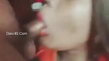 Horny desi college girl mouthfucking and cums in mouth