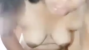 An 18-year-old girl tries a big dick in the Telugu sex video