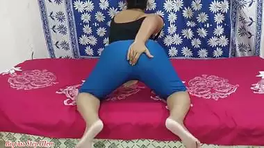 Hot Sexy Indian step Mother fucking by two handsome guy.