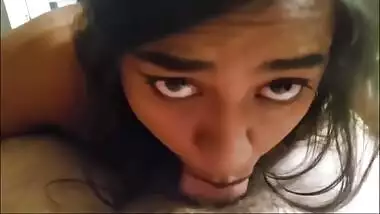 Rai Blue - (pov) Thick Indian Babe Deepthroats Boyfriends Cock