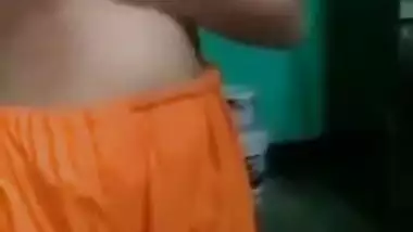 Bangladeshi sexy girl stripping and fingering pussy